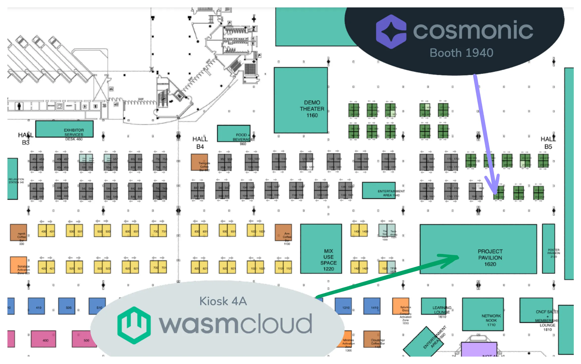 Solution showcase map