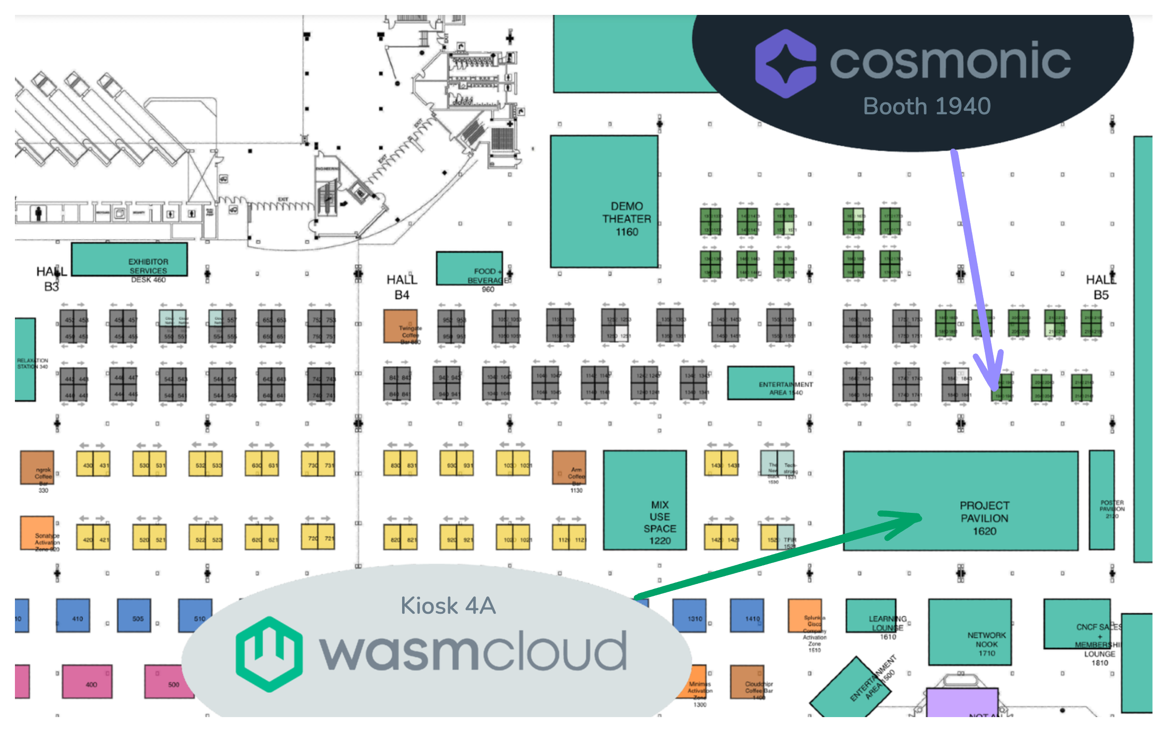 Solution showcase map